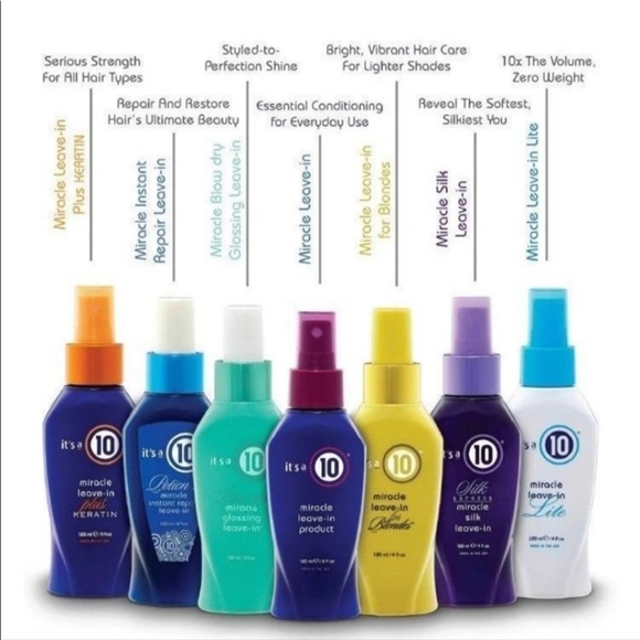 It’s a 10 lite miracle leave in 10fl oz - Picture 2 of 3